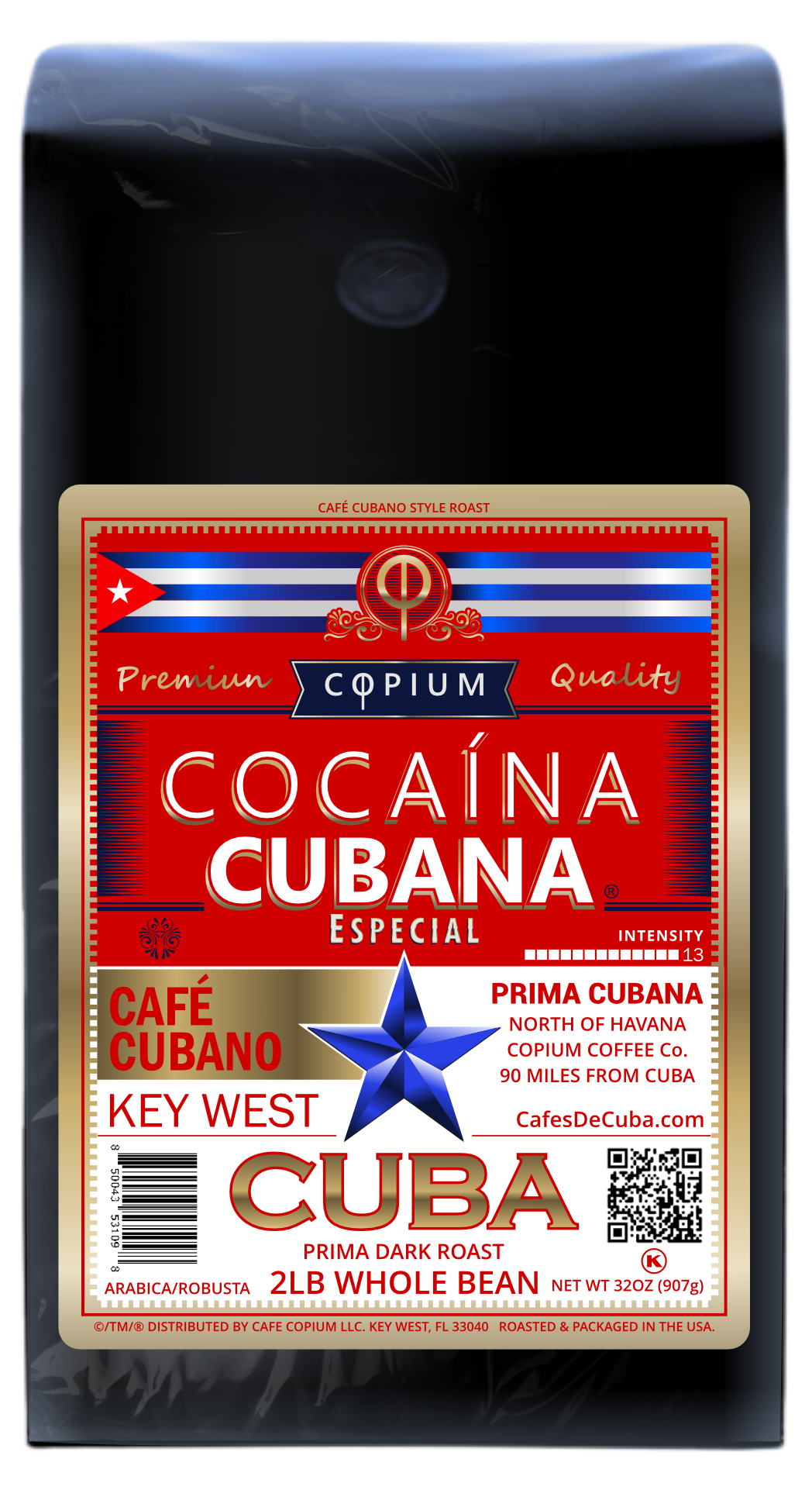 NEW - ESPECIAL - 100% ARABICA / ROBUSTA COFFEE - INTENSITY 13