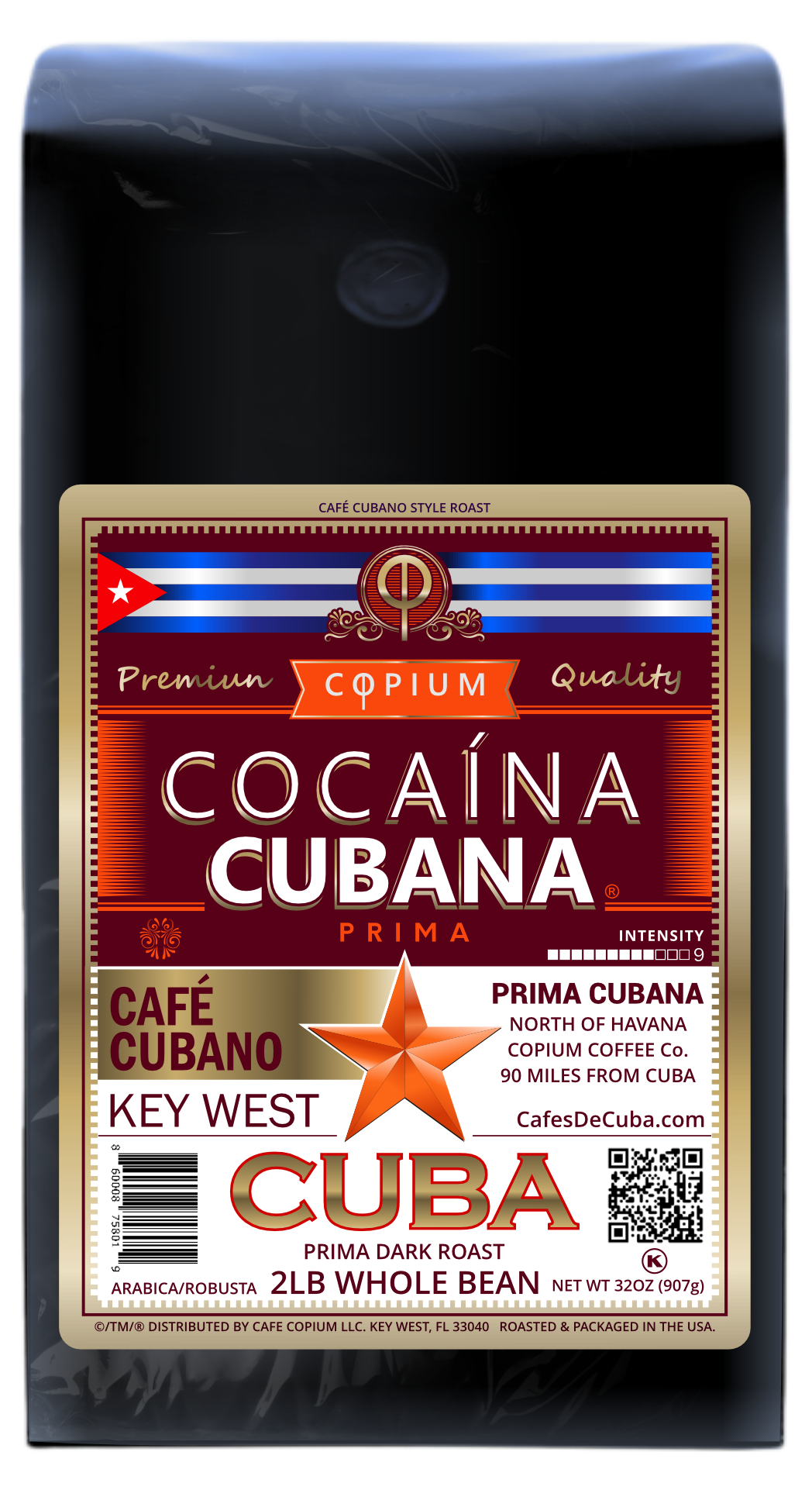 PRIMA - Arabica / Robusta Coffee - Intensity 9 - Café COPIUM