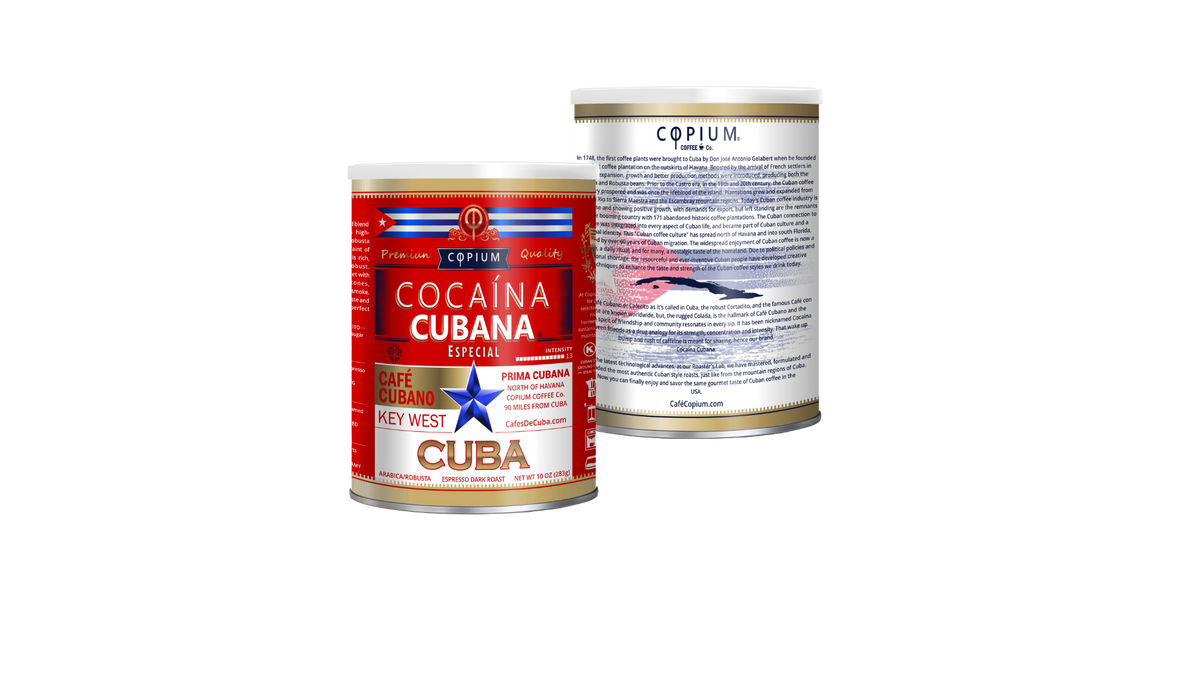 NEW - ESPECIAL - 100% ARABICA / ROBUSTA COFFEE - INTENSITY 13 - CAFE COPIUM ®