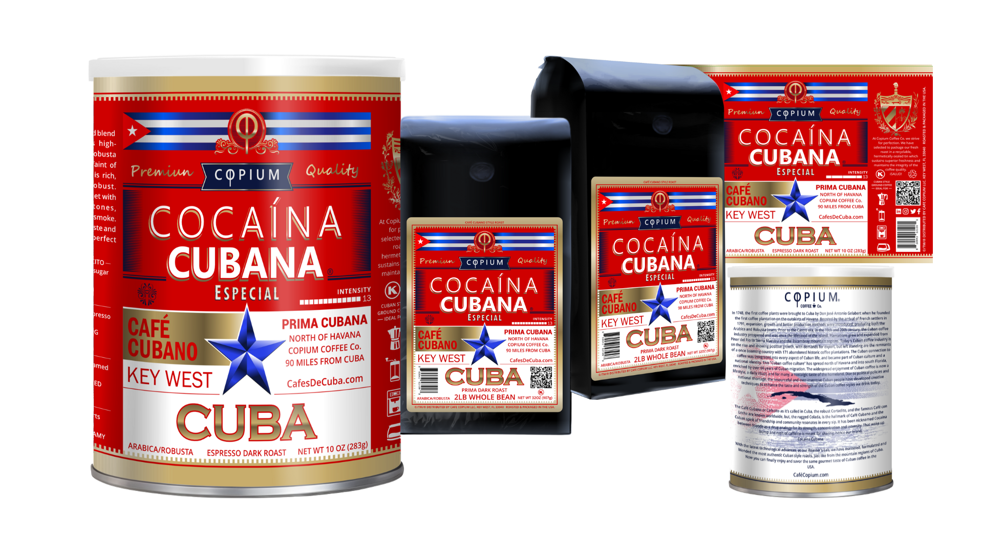NEW - ESPECIAL - 100% ARABICA / ROBUSTA COFFEE - INTENSITY 13