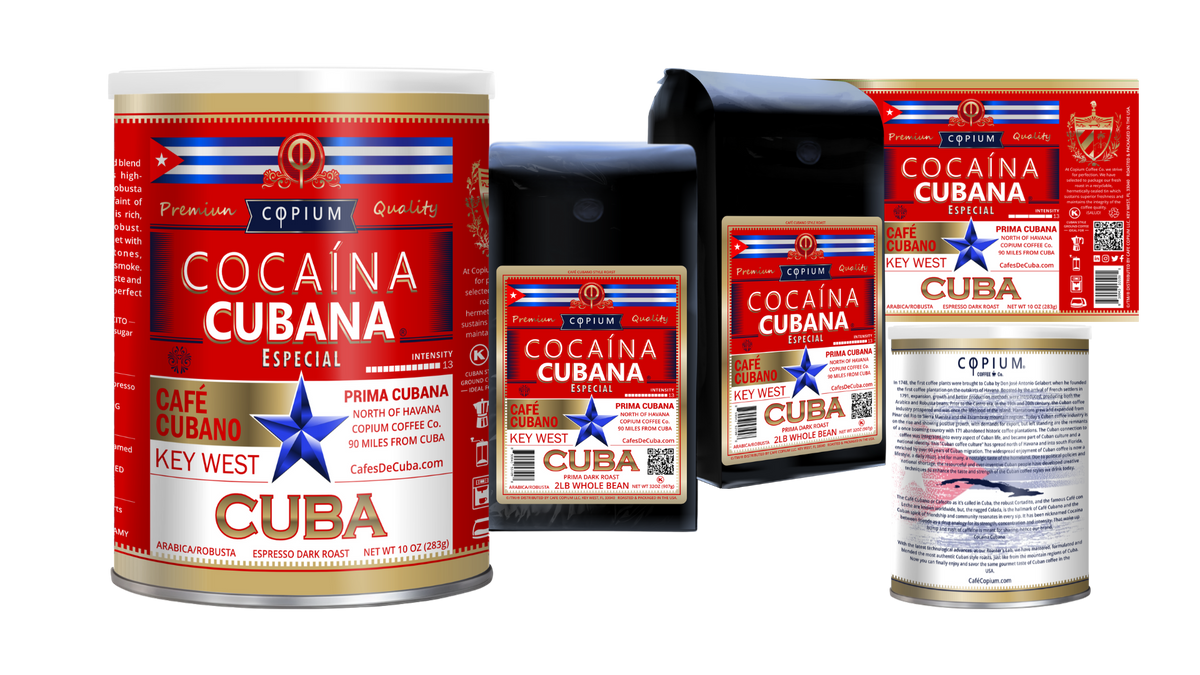 NEW - ESPECIAL - 100% ARABICA / ROBUSTA COFFEE - INTENSITY 13 - CAFE COPIUM ®