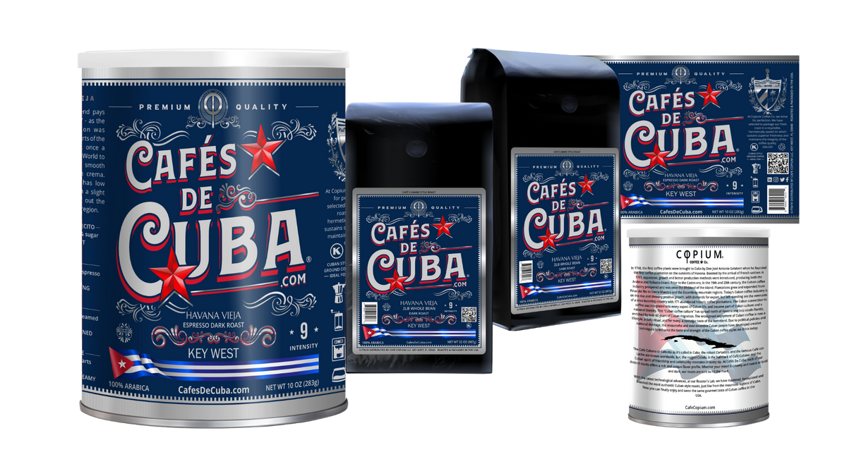 HAVANA VIEJA - 100% Arabica Coffee - Intensity 9 - Café COPIUM ®