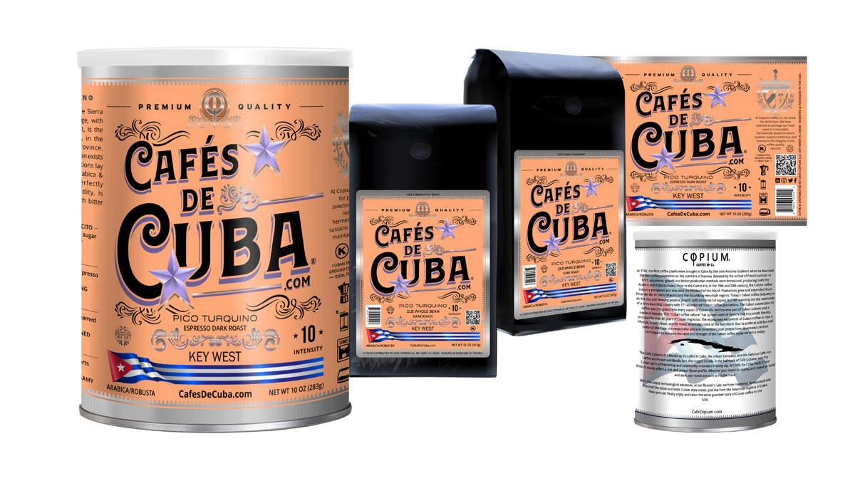 PICO TURQUINO - Arabica / Robusta Coffee - Intensity 10 - Café COPIUM ®