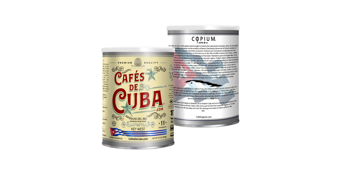 NEW - PINAR DEL RIO - ARABICA / ROBUSTA  COFFEE - INTENSITY 11 - CAFE COPIUM ®