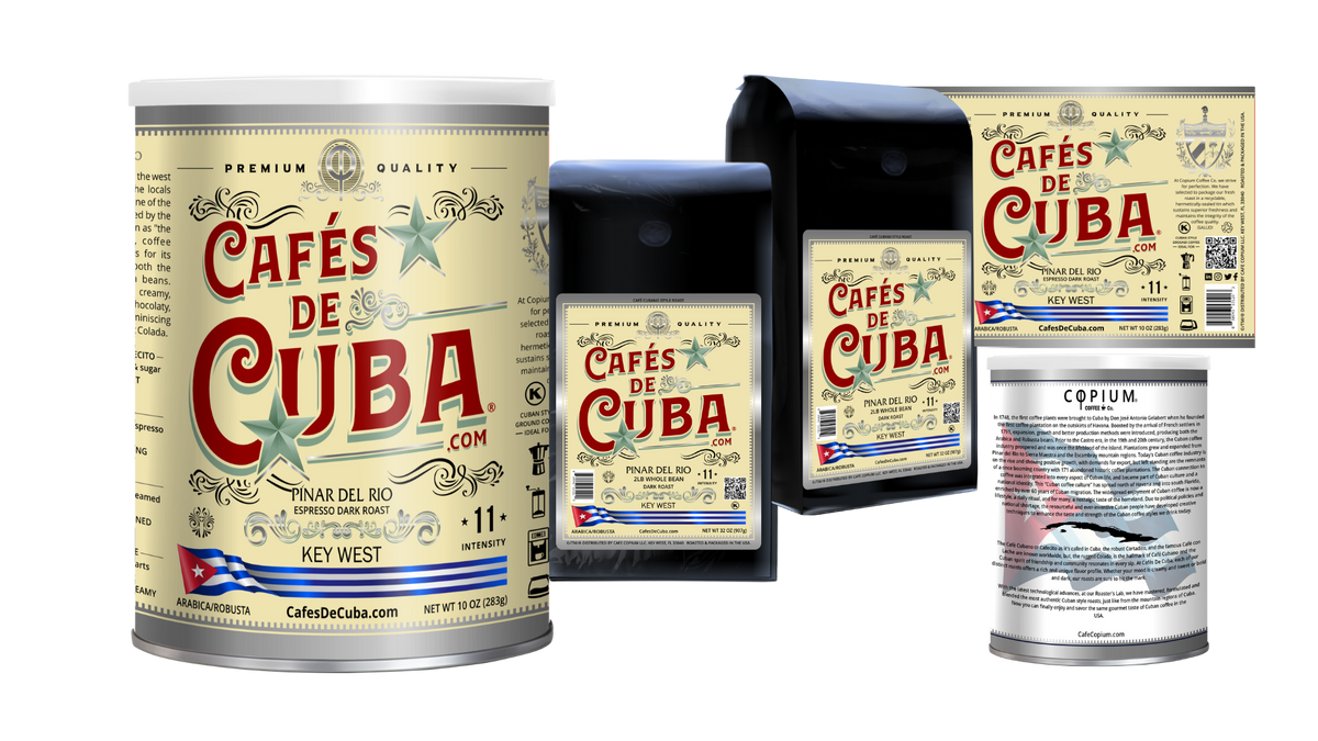 NEW - PINAR DEL RIO - ARABICA / ROBUSTA  COFFEE - INTENSITY 11 - CAFE COPIUM ®