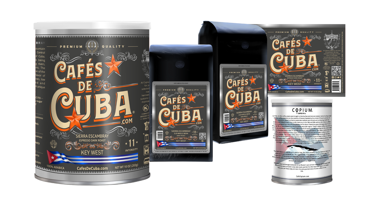 SIERRA ESCAMBRAY - 100% Arabica Coffee - Intensity 11 - Café COPIUM ®