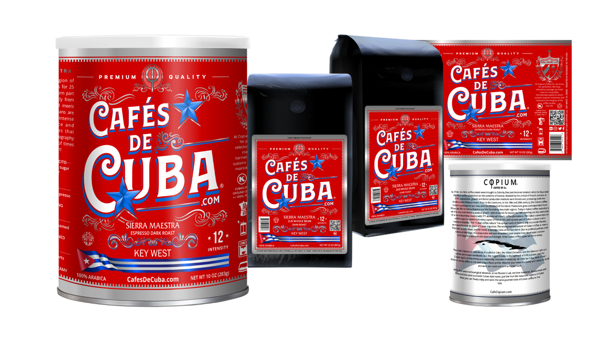 SIERRA MAESTRA - 100% Arabica Coffee - Intensity 12 - Café COPIUM ®